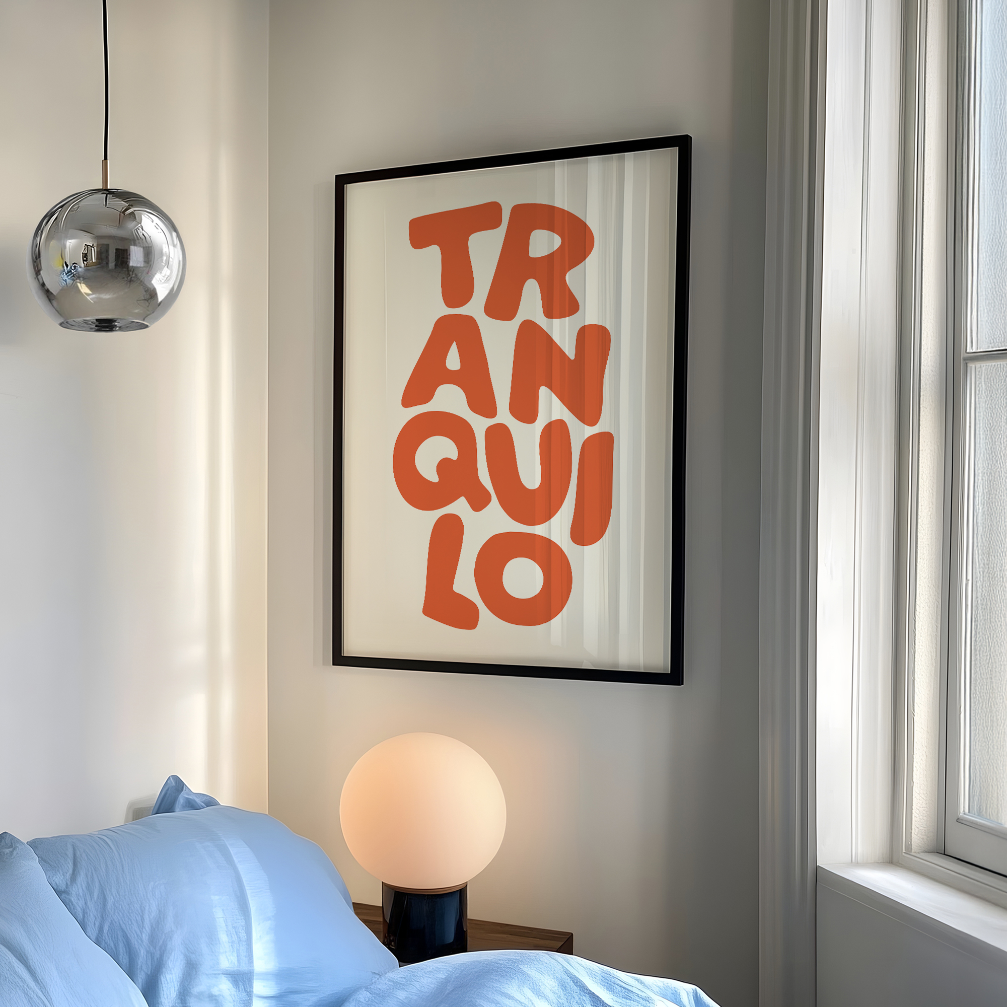 Boho Tranquilo Orange Cream Re - đánh giá và giá Custom Star Map