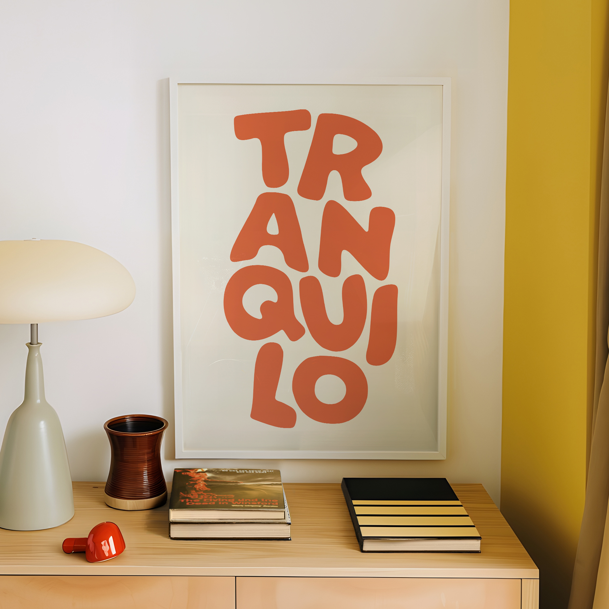 Boho Tranquilo Orange Cream Re - đánh giá và giá Custom Star Map