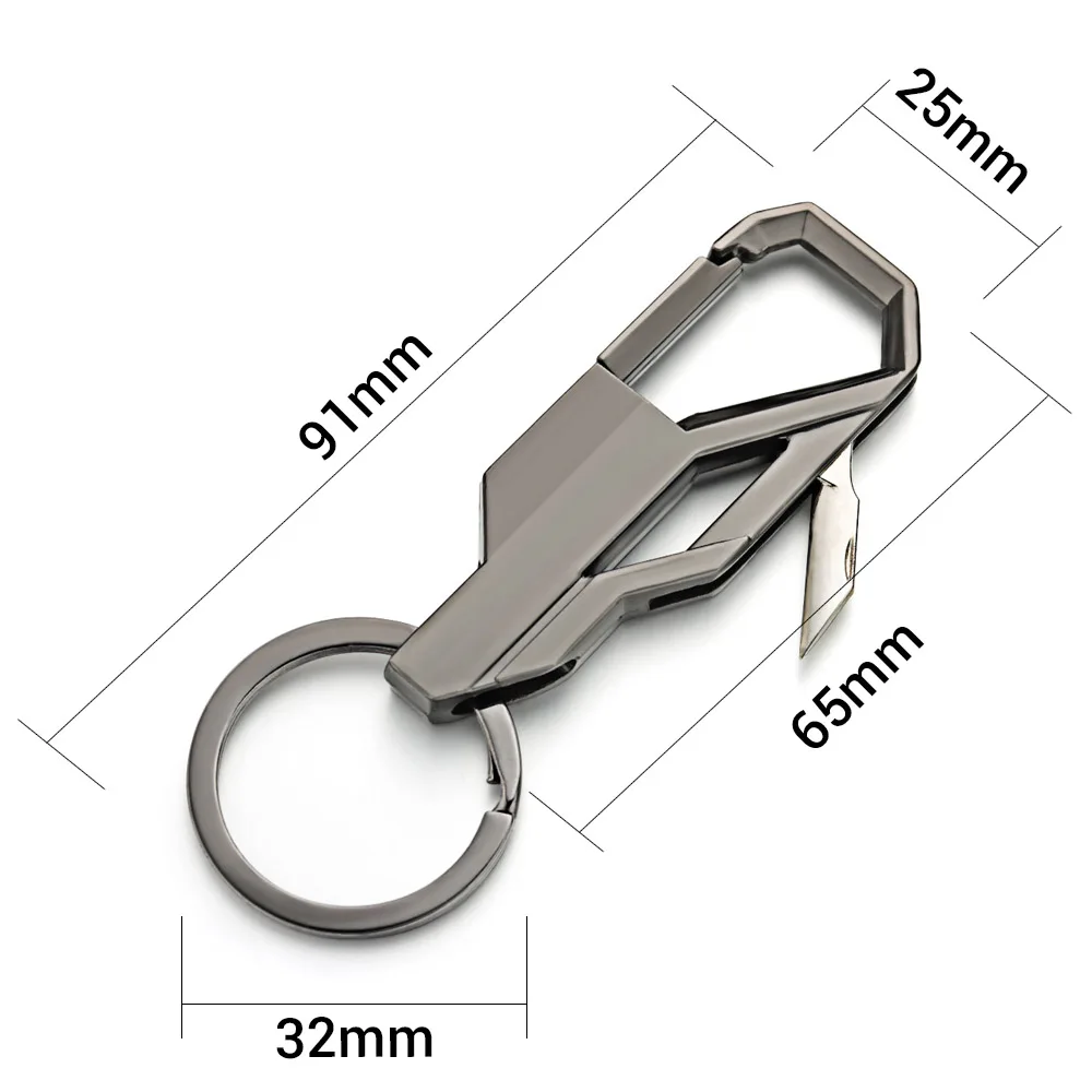 Mini Knife Keychain Foldable P - đánh giá và giá Initial Ring Custom