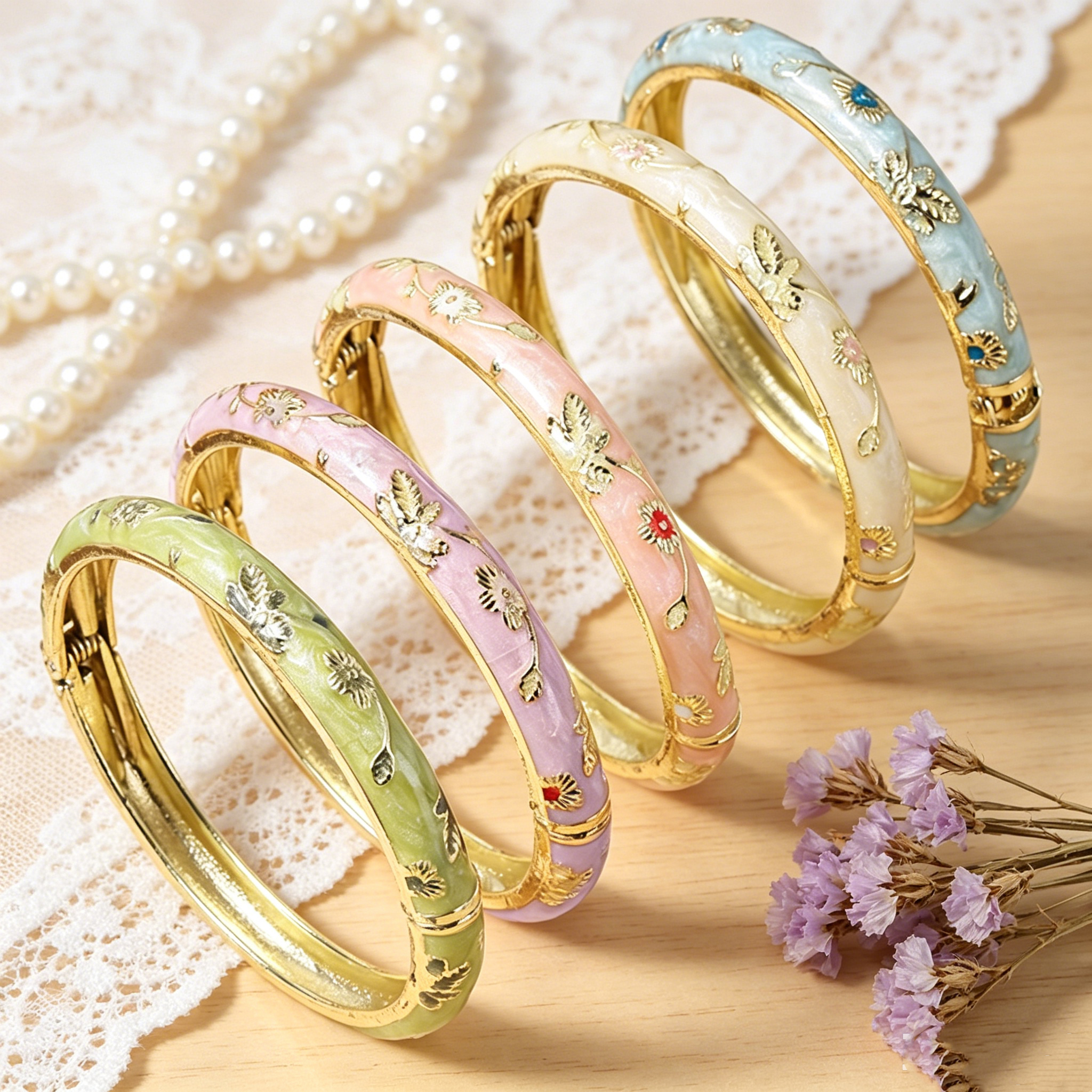 FTCY Vintage Fine small Flower - đánh giá và giá Coordinates Bracelet