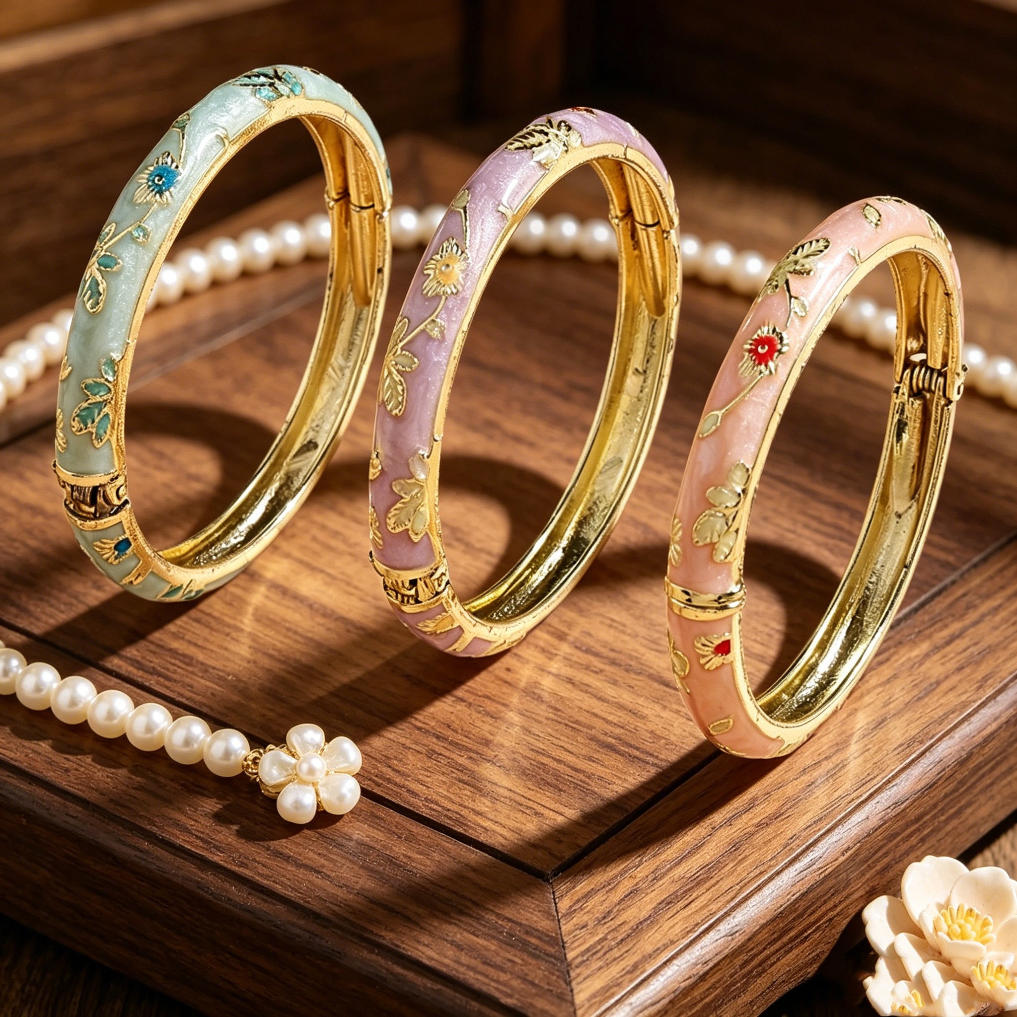 FTCY Vintage Fine small Flower - đánh giá và giá Coordinates Bracelet