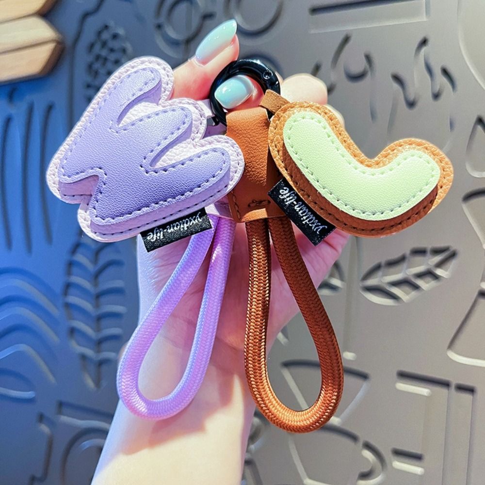 Sweet 26 Letter Keychain PU Le - đánh giá và giá Monogram Keychain Leather