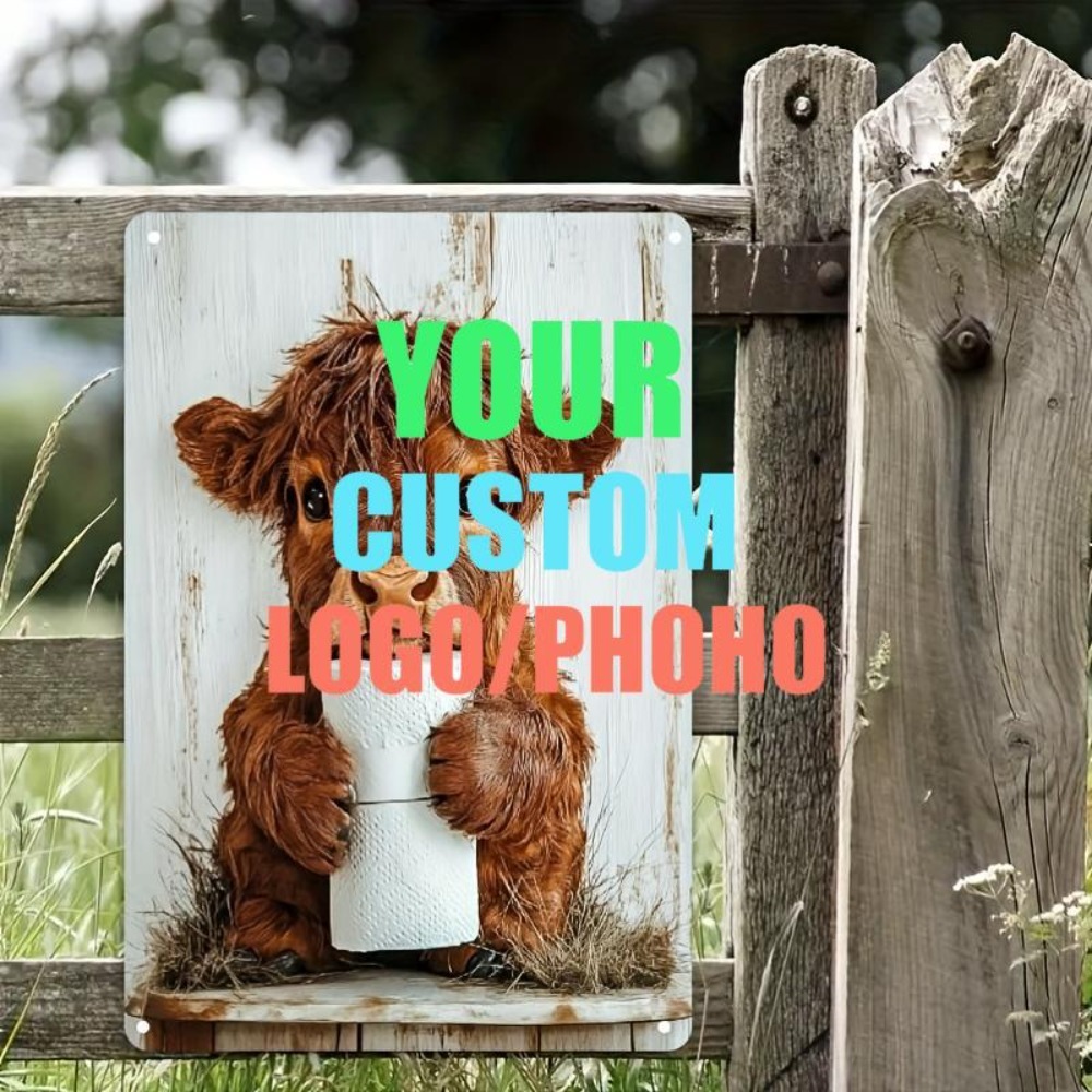 2D Flat Custom Metal Tin Sign  - đánh giá và giá Pet Portrait Custom