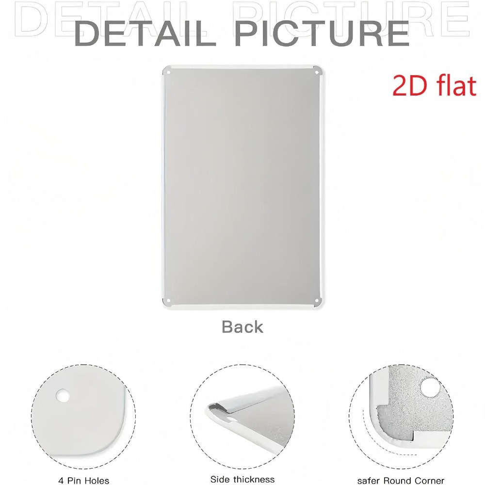 2D Flat Custom Metal Tin Sign  - đánh giá và giá Pet Portrait Custom