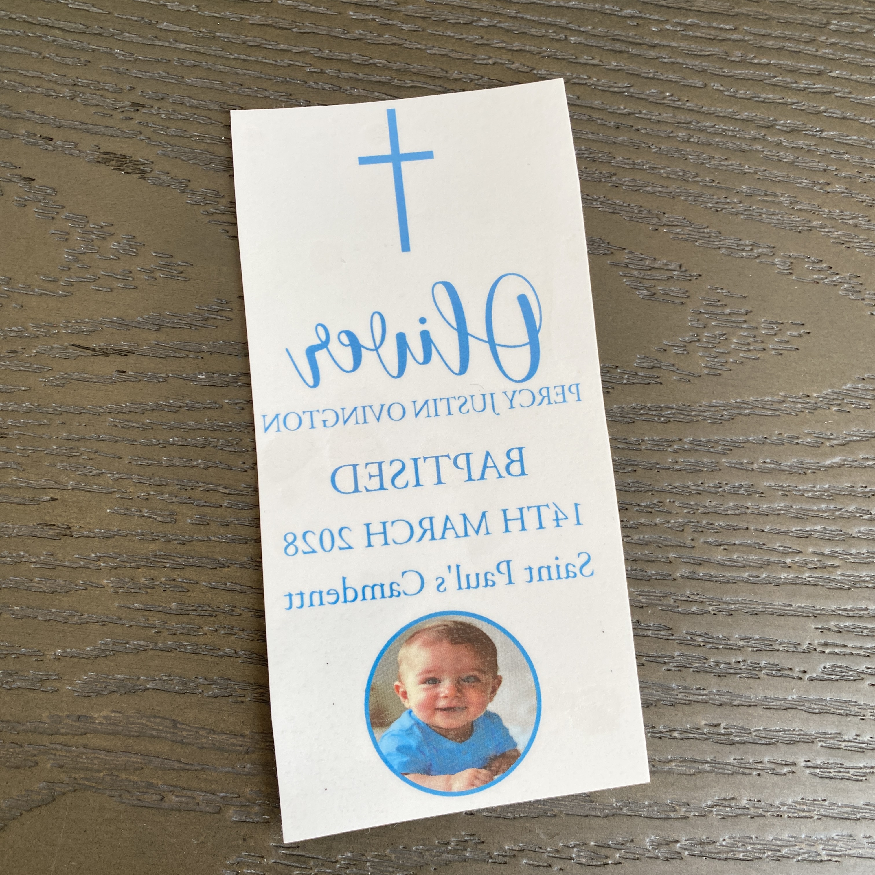 Custom Wedding Photo Stickers  - đánh giá và giá Personalised Candle Label