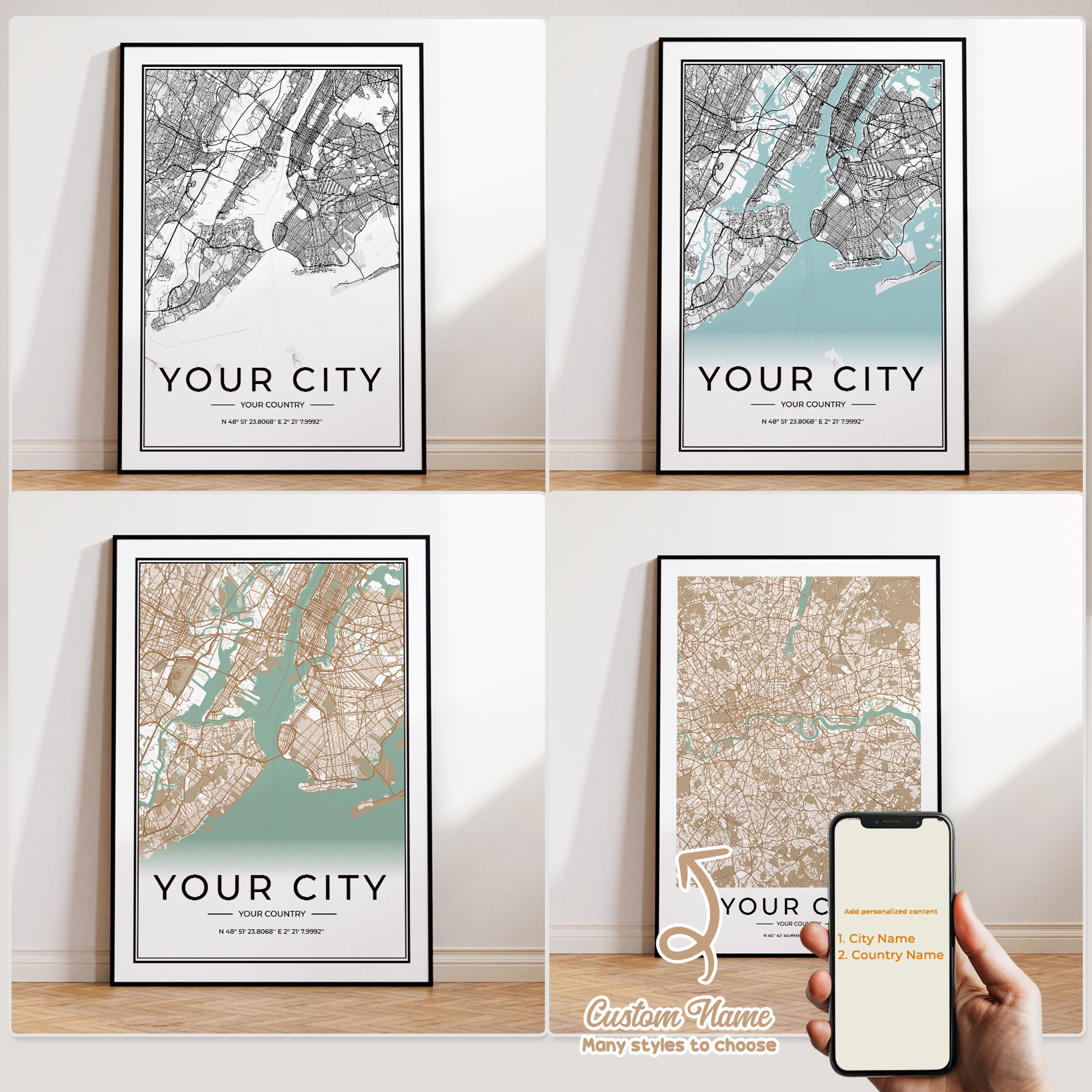 Custom Personalized City And C - đánh giá và giá Custom Star Map