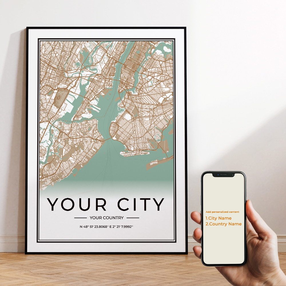 Custom Personalized City And C - đánh giá và giá Custom Star Map