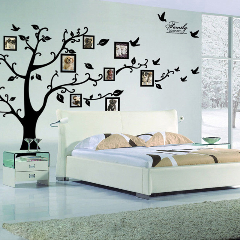 Large Size Photo Tree PVC Wall - đánh giá và giá Family Tree Print