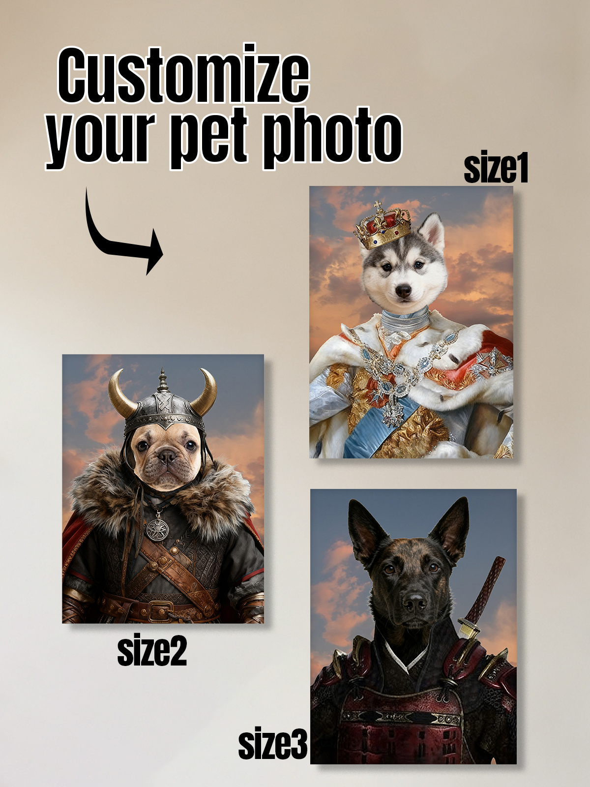 Customized Canvas Painting Roy - đánh giá và giá Pet Portrait Custom