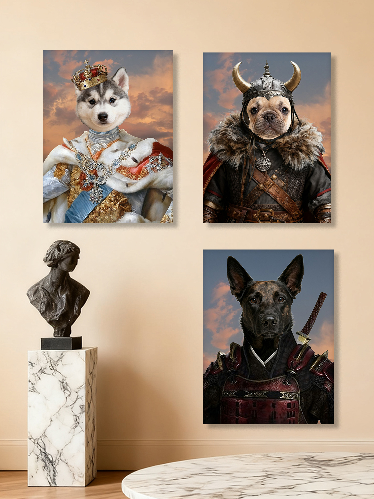 Customized Canvas Painting Roy - đánh giá và giá Pet Portrait Custom