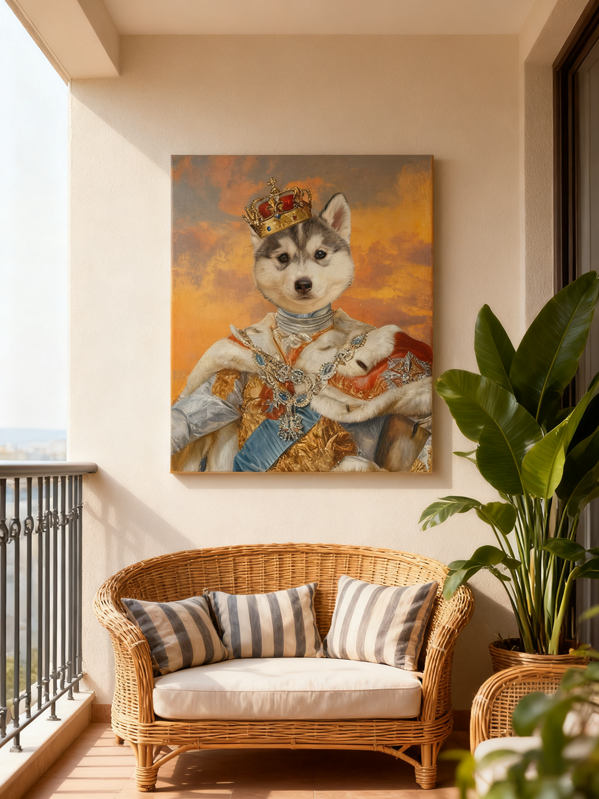 Customized Canvas Painting Roy - đánh giá và giá Pet Portrait Custom