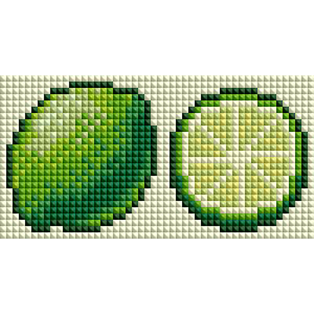 Minigem®: Lime Duo 5' X 3' 5D  - đánh giá và giá Photo Mosaic Print