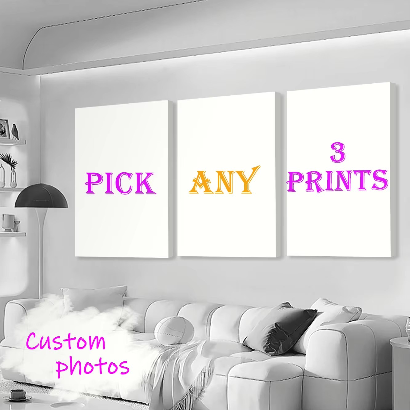 3pcs/set Custom Canvas Print P - đánh giá và giá Custom Star Map