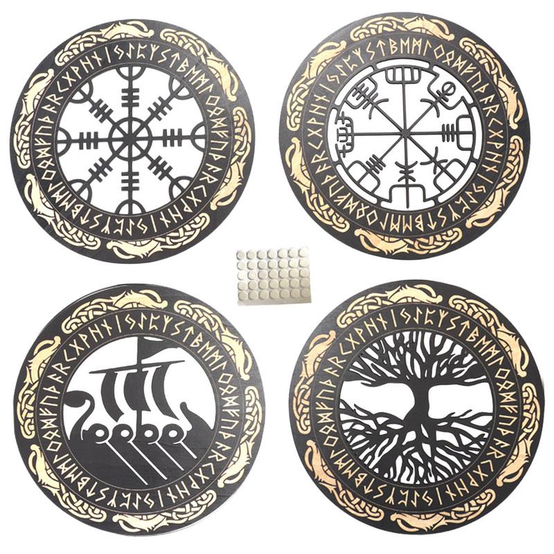 4PCS Set Wall Art Nordic Vikin - đánh giá và giá Family Tree Print
