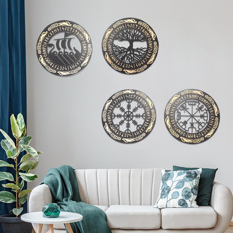 4PCS Set Wall Art Nordic Vikin - đánh giá và giá Family Tree Print