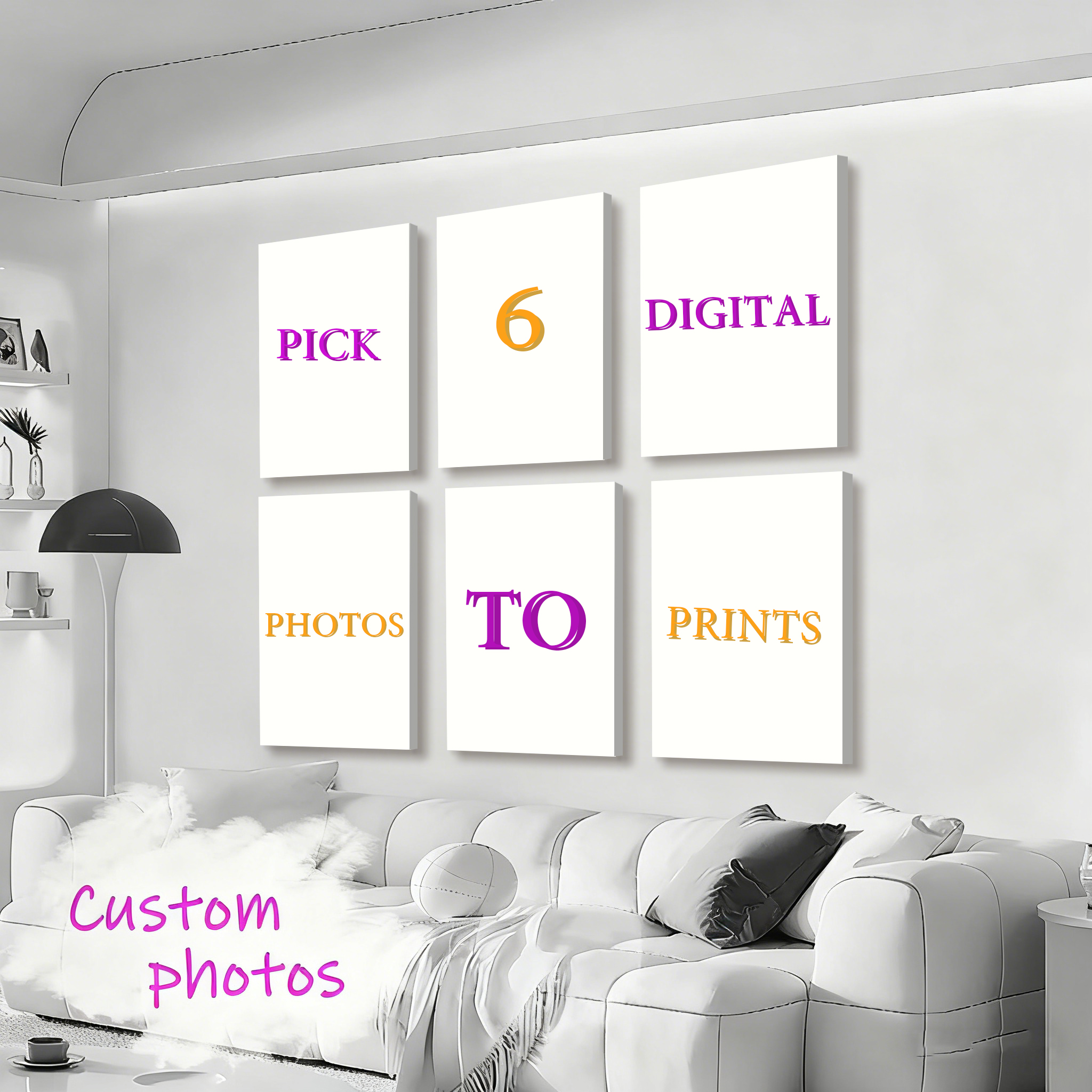 6pcs/set Personalized Custom C - đánh giá và giá Pet Portrait Custom
