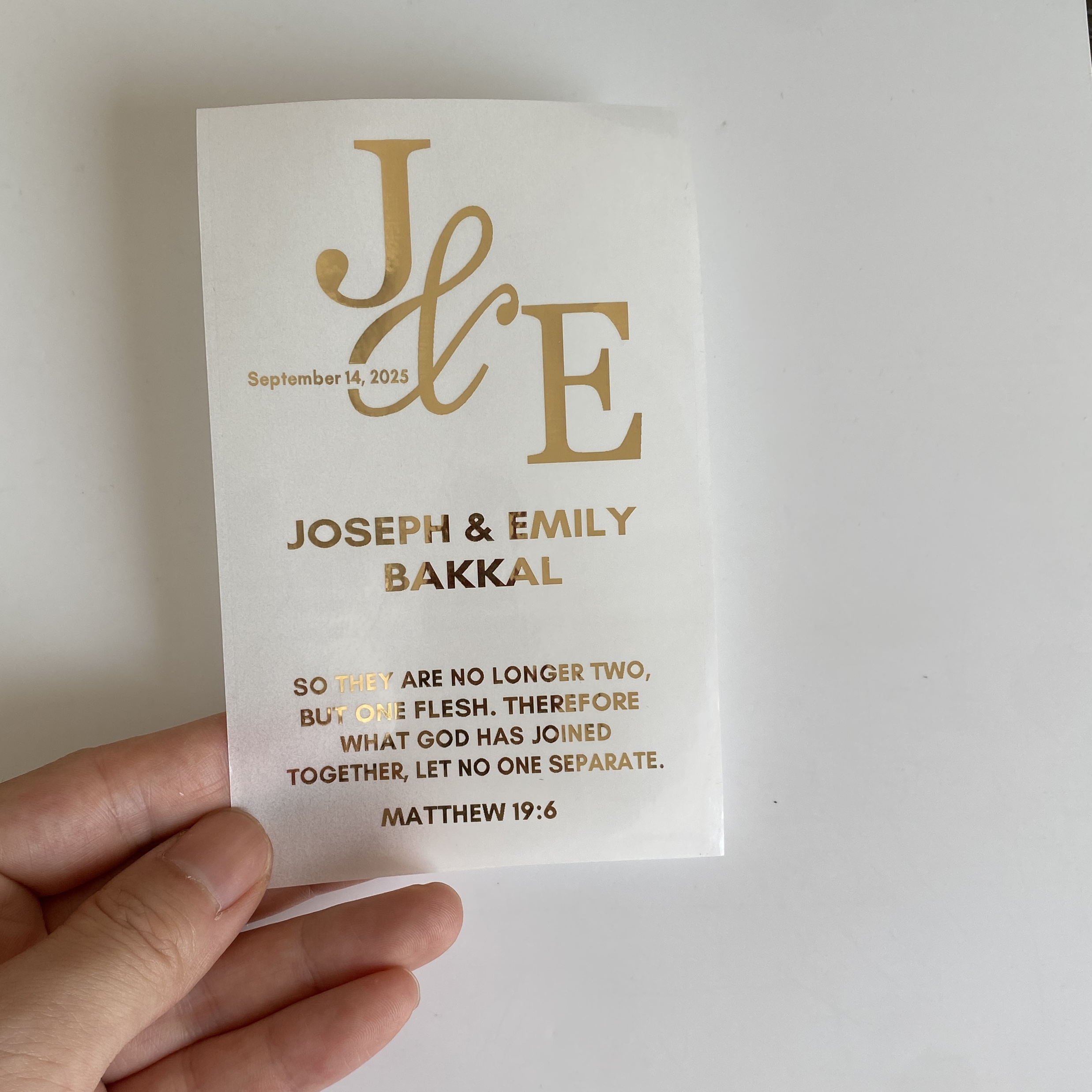 Personalized Wedding Unity Can - đánh giá và giá Personalised Candle Label
