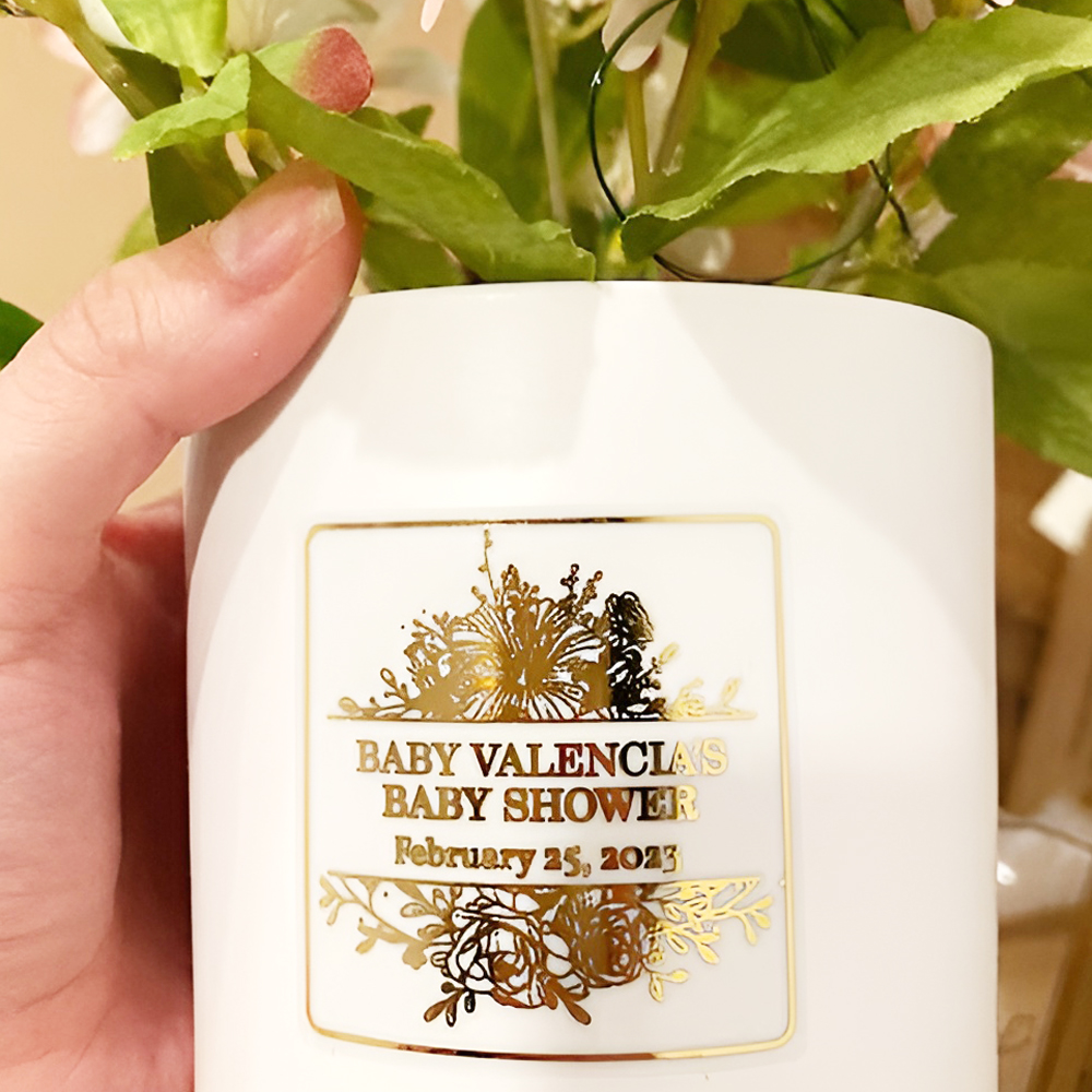 50 Sheets Personalized Wedding - đánh giá và giá Personalised Candle Label