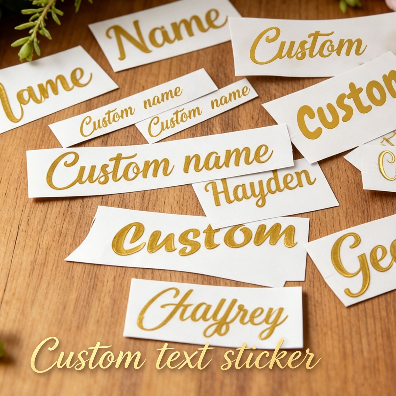 Custom Name Stickers, Custom G - đánh giá và giá Personalised Candle Label